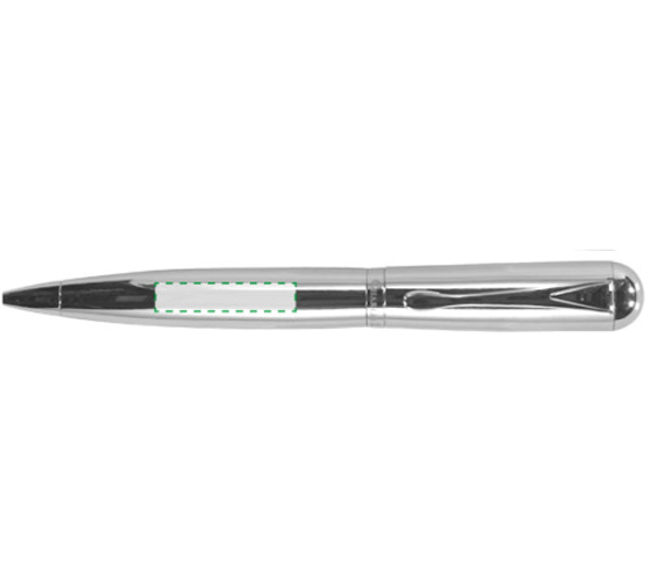 penna a sfera in metallo